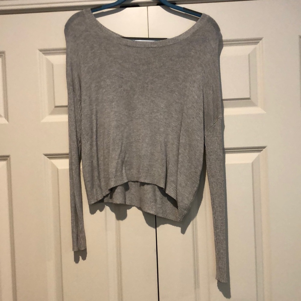 Light grey sweater